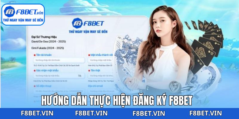 Quy trình 3 bước đăng ký F8bet thành công