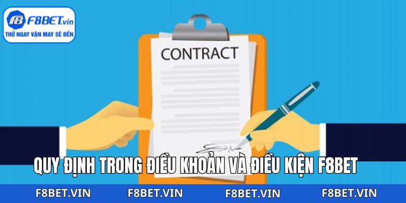 Điều khoản và điều kiện F8bet về việc tạo account
