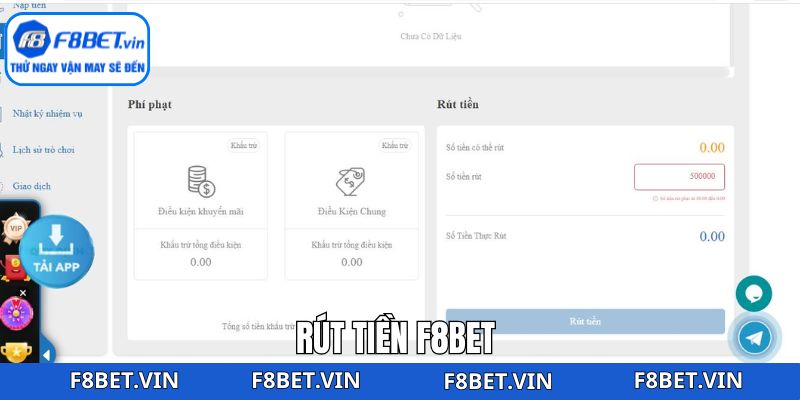 Rút Tiền F8bet - Cách Giao Dịch Nhanh Chóng, An Toàn